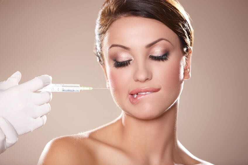 Botox skin relaxation